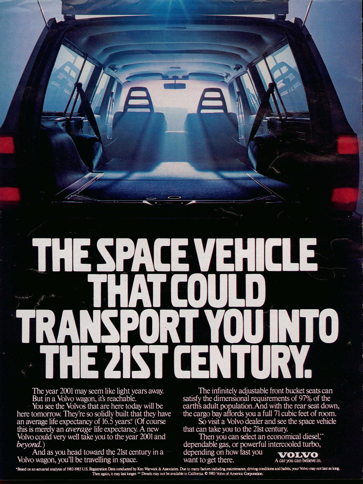 1985 Volvo Auto Advertising